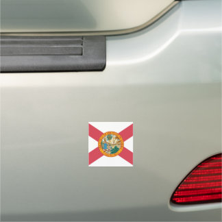 Florida state flag car magnet