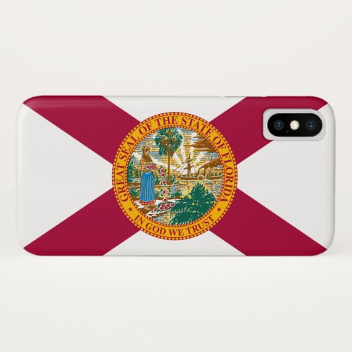 Florida State Flag iPhone X Case