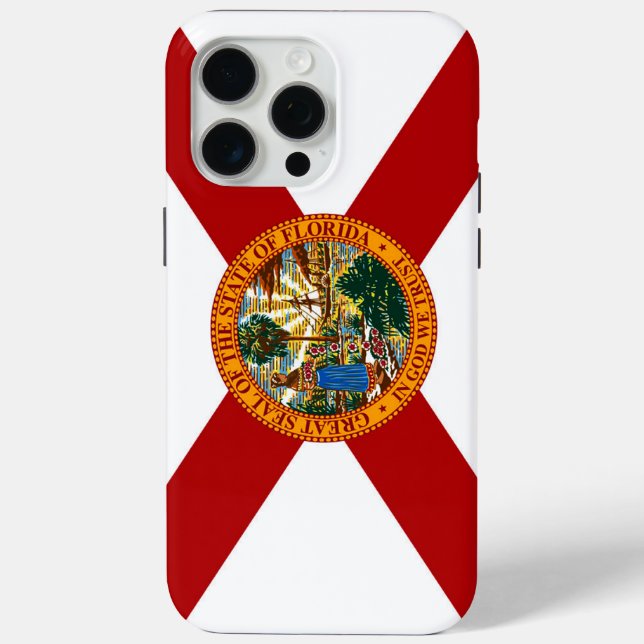 Florida State Flag Case-Mate iPhone Case (Back)