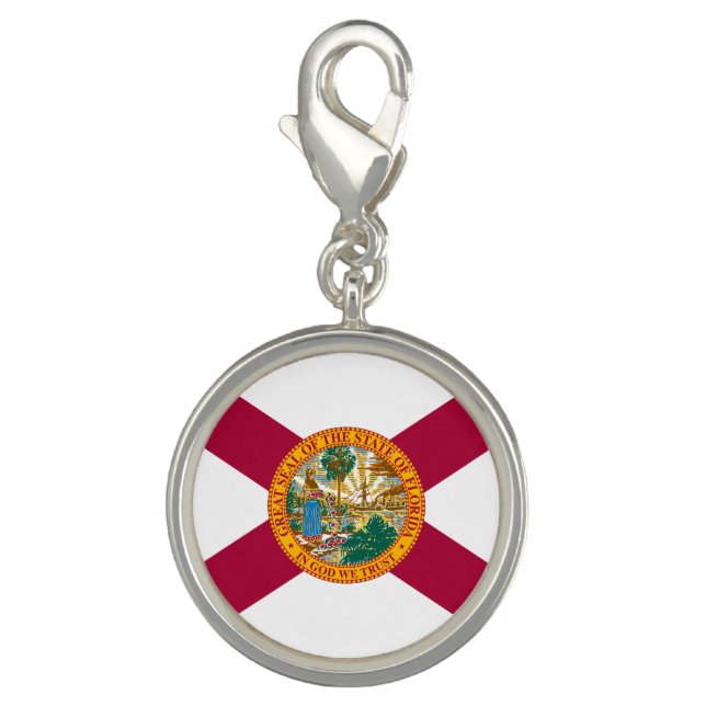 Florida State Flag Charm (Front)