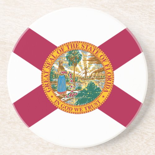 Florida State Flag Coaster