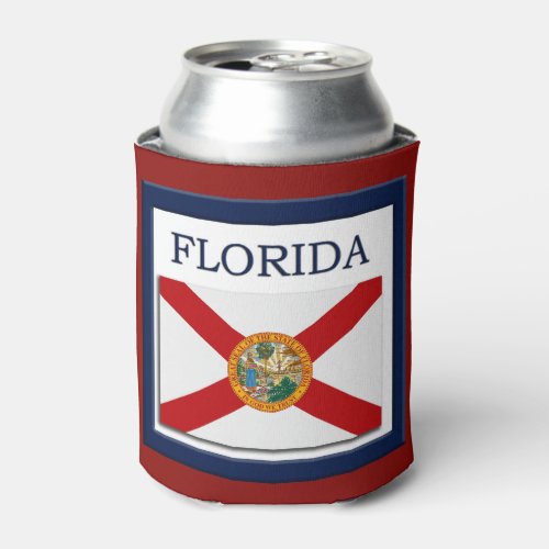 Florida State Flag Design Can Cooler