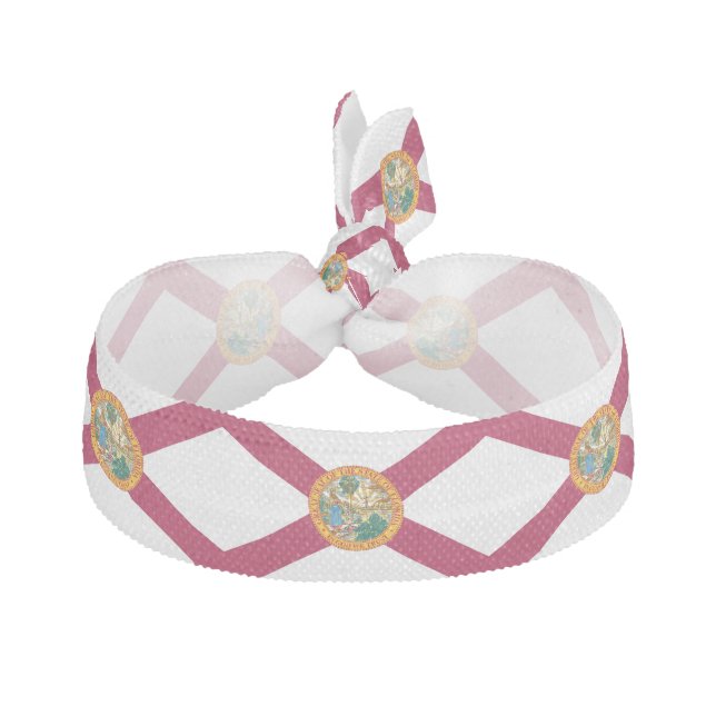 Florida State Flag Elastic Hair Tie (Front)