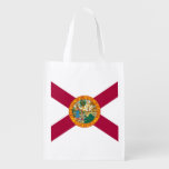 Florida State Flag Grocery Bag at Zazzle
