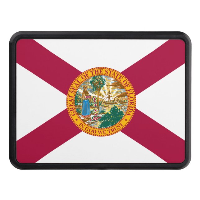 Florida State Flag Hitch Cover (Front)