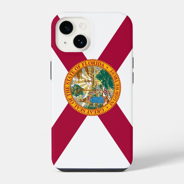 Florida state flag iphone case (Back)