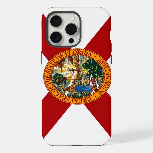 Florida State Flag Iphone Case (Back)