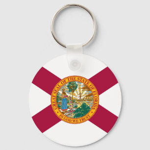 Florida State Flag Keychain