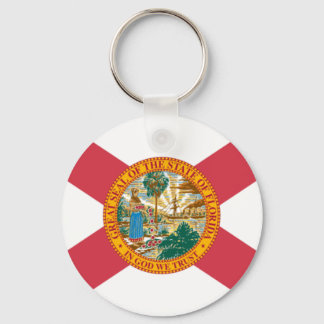 Florida state flag keychain