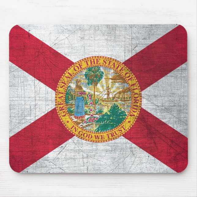 Florida State Flag Mouse Pad (Front)