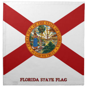 Florida State Flag Napkin