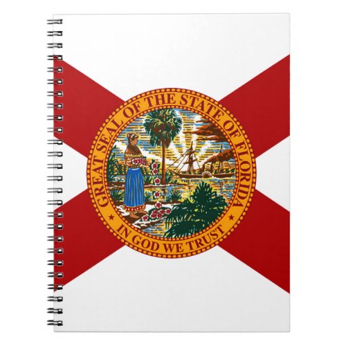 Florida State Flag Notebook