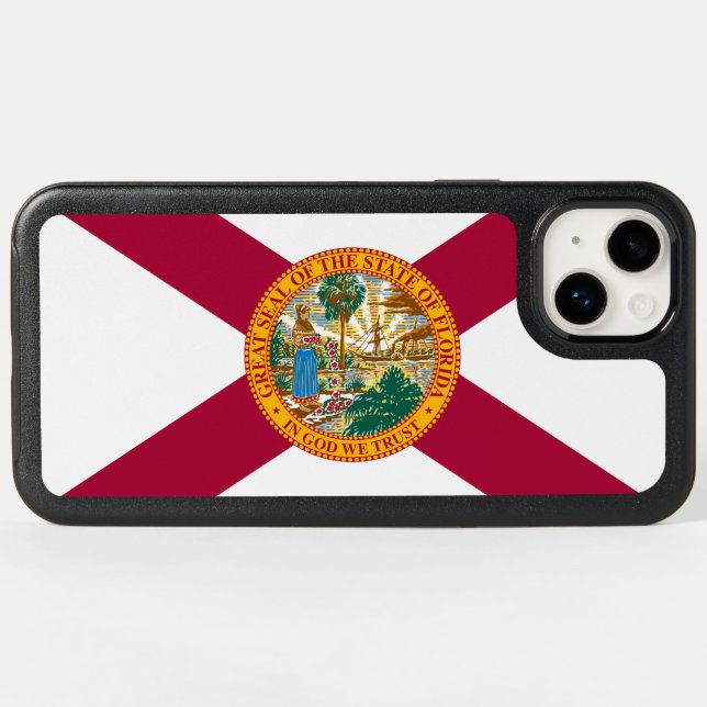 Florida state flag otterbox iPhone case (Back Horizontal)