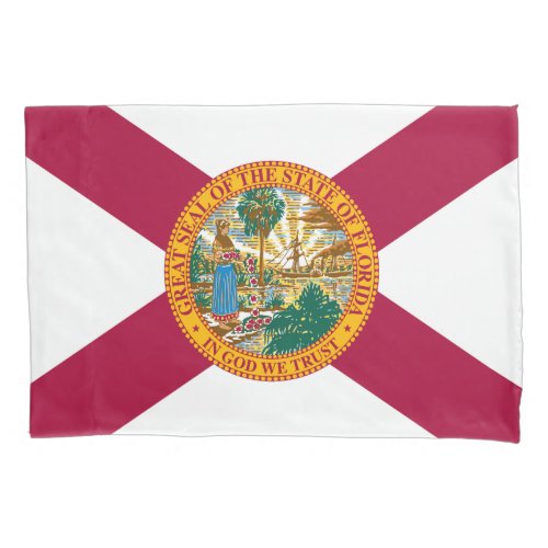 Florida State Flag Pillow Case