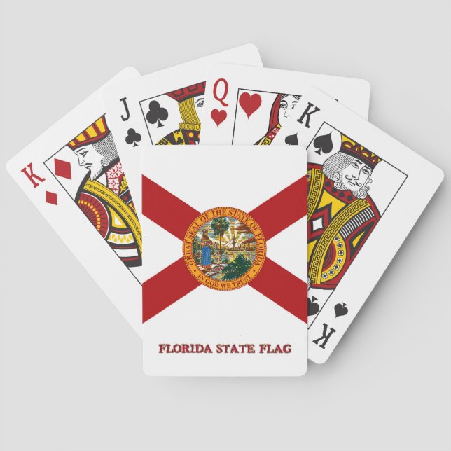 Florida State Flag Poker Cards (Back)