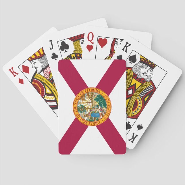 Florida State Flag Poker Cards (Back)