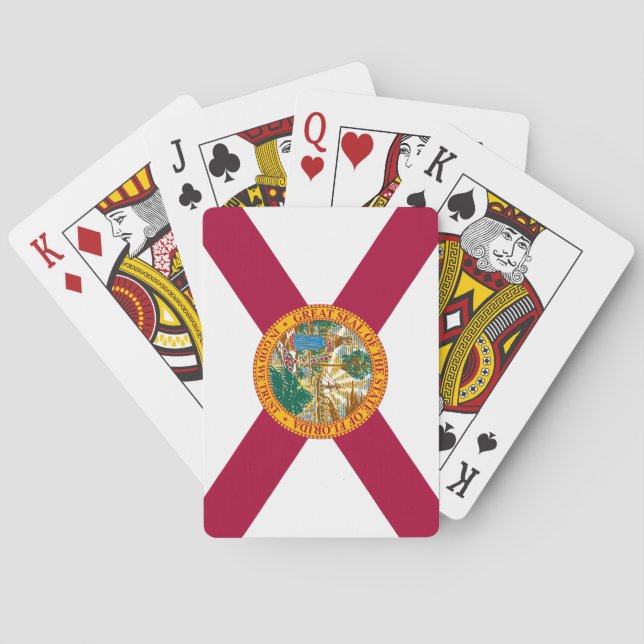 Florida State Flag Poker Cards (Back)