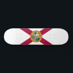 Florida State Flag Skateboard<br><div class="desc">Patriotic Florida state flag.</div>