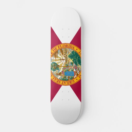 Florida State Flag Skateboard Deck