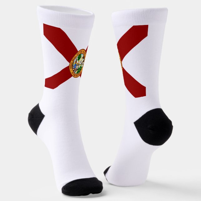 Florida State flag Socks (Angled)