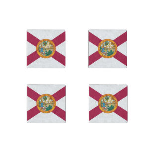 Florida State Flag Stone Magnet