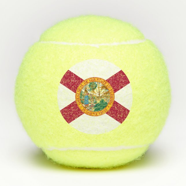 Florida State Flag Tennis Balls (Front)