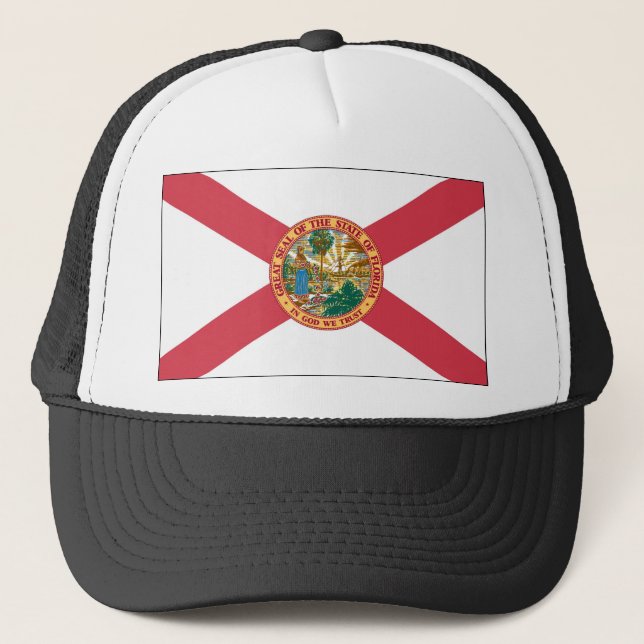 Florida State Flag Trucker Hat (Front)