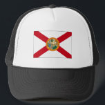 Florida State Flag Trucker Hat<br><div class="desc">Florida State Flag</div>