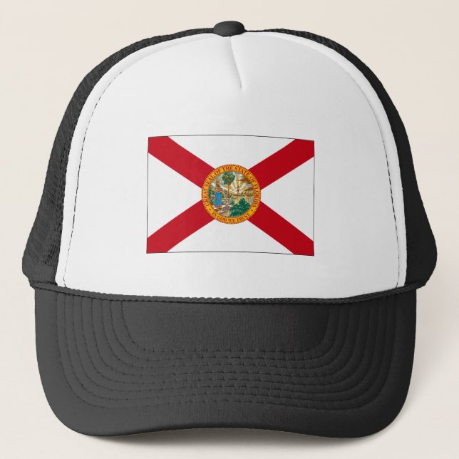 Florida State Flag Trucker Hat (Front)