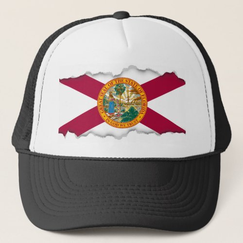 Florida State Flag Trucker Hat