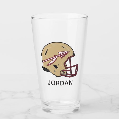 Florida State Football Helmet Glass