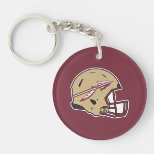 Florida State Football Helmet Keychain