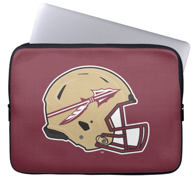 Florida State Football Helmet Laptop Sleeve (Front)