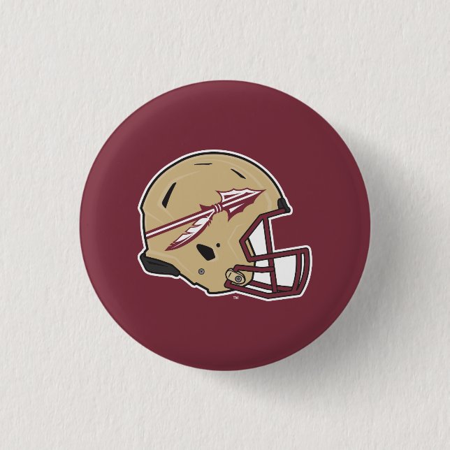 Florida State Football Helmet Pinback Button (Front)