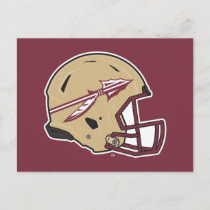 Florida State Football Helmet Postcard