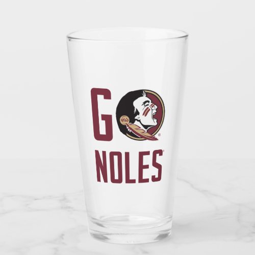 Florida State Go Noles Glass