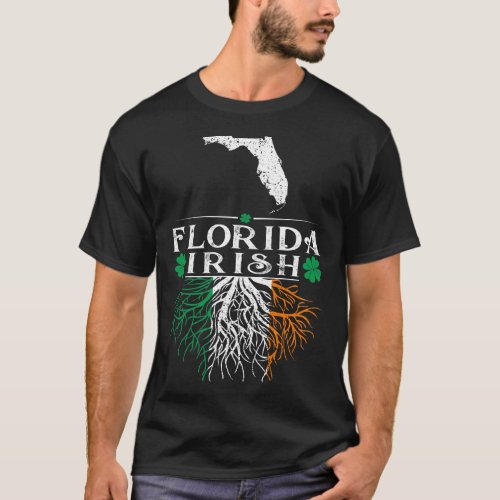 Florida State Irish St Patricks Day Gift T_Shirt