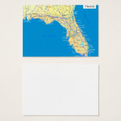 Florida state map (Front & Back)