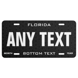 FLORIDA State Personalized Auto License Plate