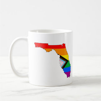 Florida State Pride LGBTQ Progress Pride Coffee Mug