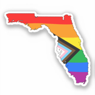 Florida State Pride LGBTQ Progress Pride Sticker