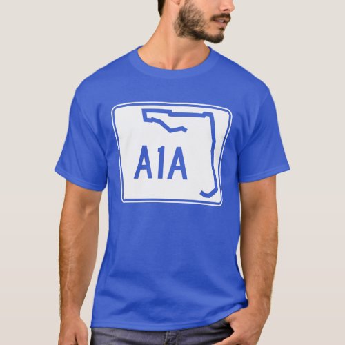 Florida State Route A1A T_Shirt