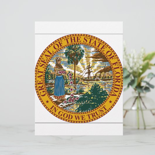 Florida State Seal (Standing Front)