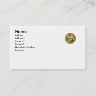 Florida State Seal Business Card