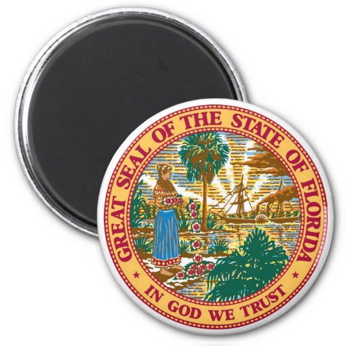 Florida State Seal Magnet