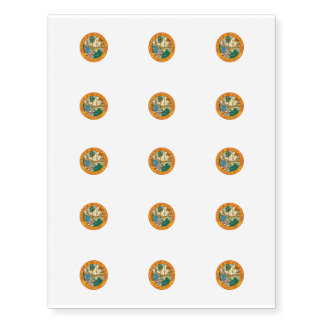 Florida State Seal Temporary Tattoos