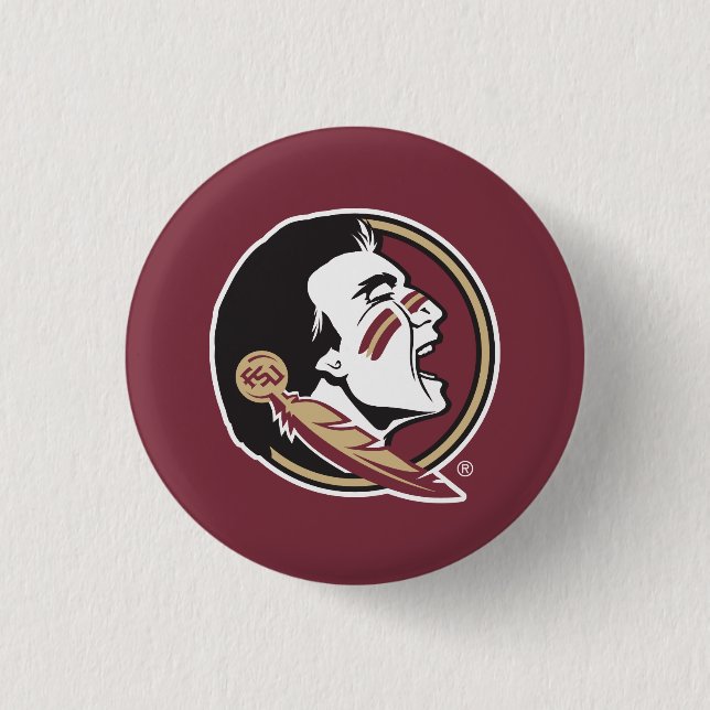 Florida State Seminole Button (Front)