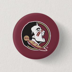 Florida State Seminole Button