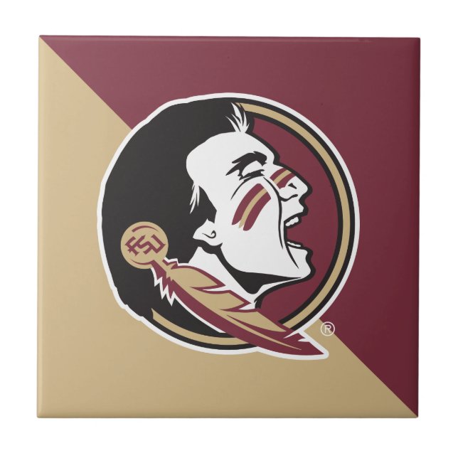 Florida State Seminole Ceramic Tile (Front)