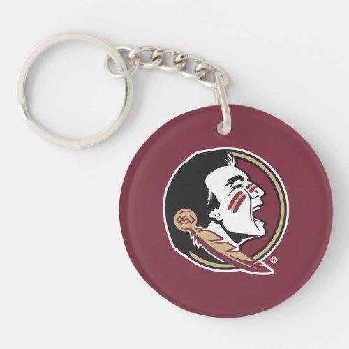 Florida State Seminole Keychain